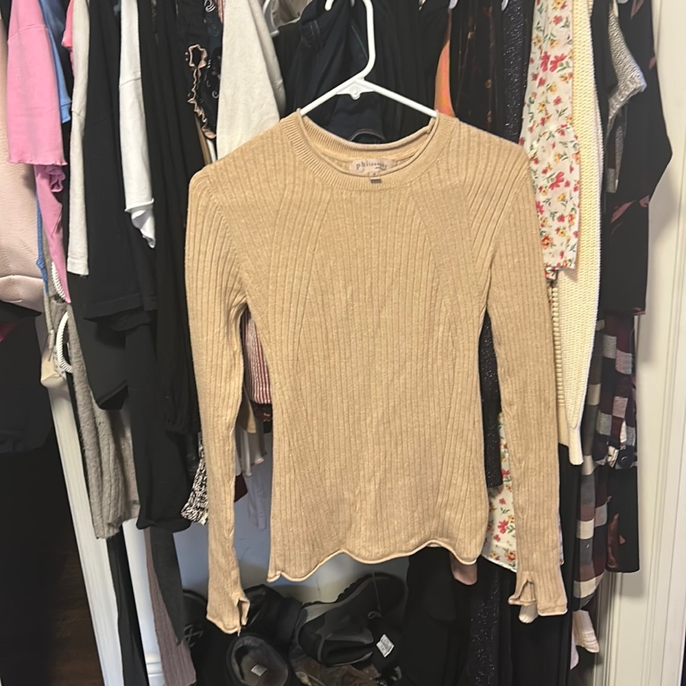 Philosophy comfy sweater